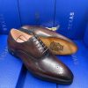 Brown Male Laced Corporate Shoe
